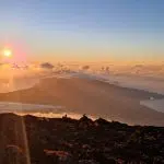 Pico beklimmen Azoren Portugal zonsopkomst