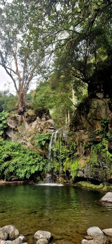 Azoren Sao miguel watervallen