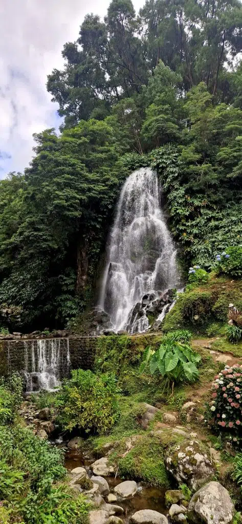 Azoren Sao miguel watervallen