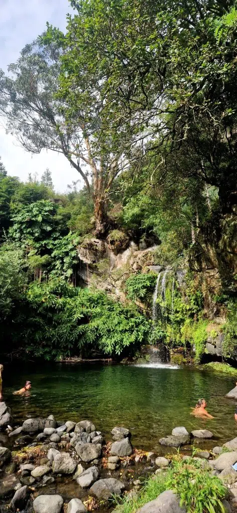 Azoren Sao miguel watervallen