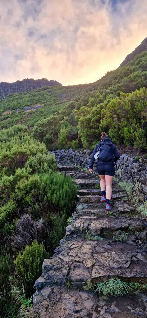 Portugal Pico Ruivo beklimmen Madeira