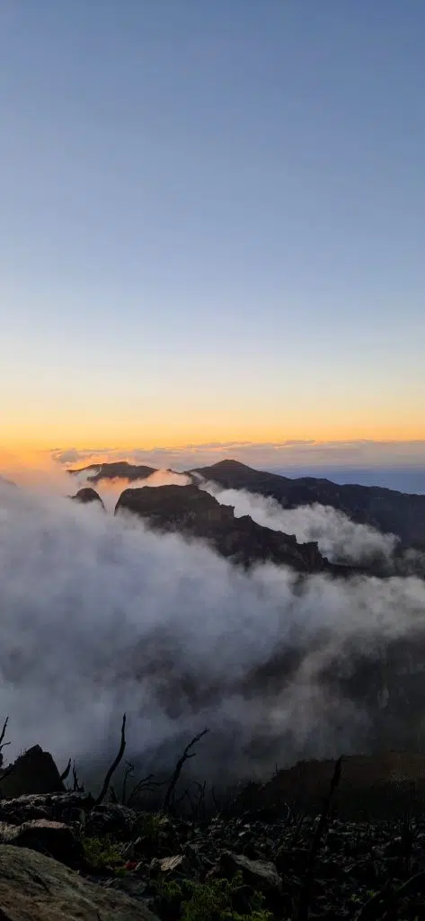 Hike Pico Ruivo zonsopkomst